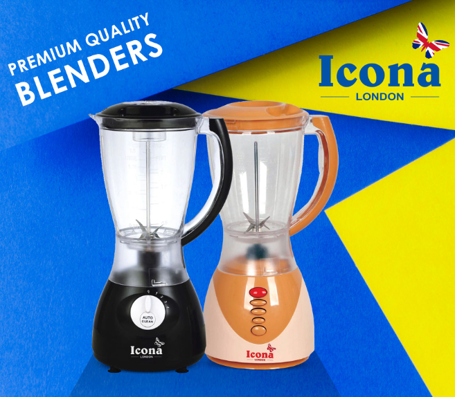 Icona Powerful 2 in 1 Blender 1.5L