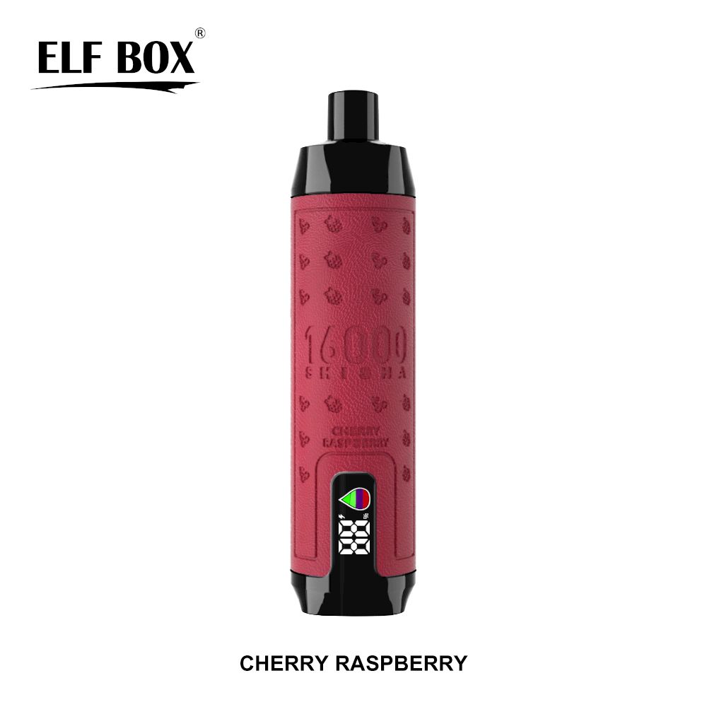1box-10pcs ELF BOX SHISHA 16000 PUFFS 12 flavourv50mg 20mg flavour Nicotine e-cigarette 10pcs/Box Beast rechargeable High Capacity Fruits Flavour Vape Pen - Ready To Puff And Go Electronic Cigarette Smoke Smoking Random 12000 Puffs 9000 PUFFS 