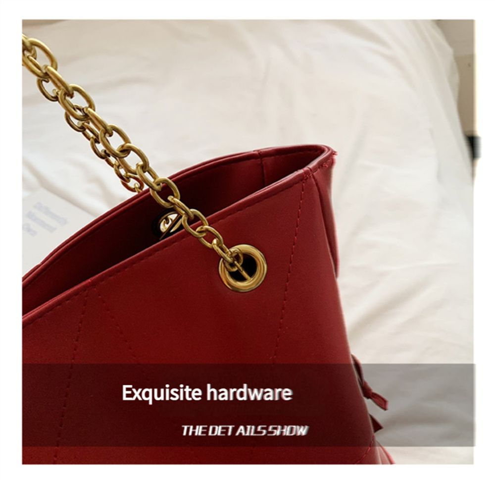 2025 Summer Y Home New Motorcycle Bag Retro Fashion Underarm Bag Premium Trend Fashion Handheld Single Shoulder Women's Bag