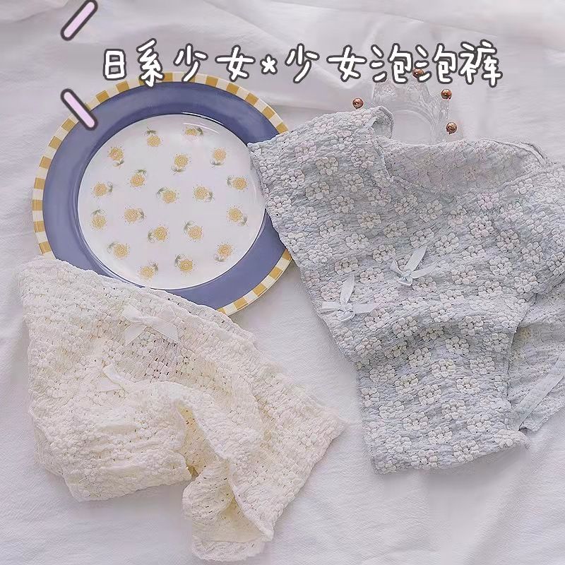 8600 Women's New Lace Thin Underwear Mid Waist Pattern Underwear