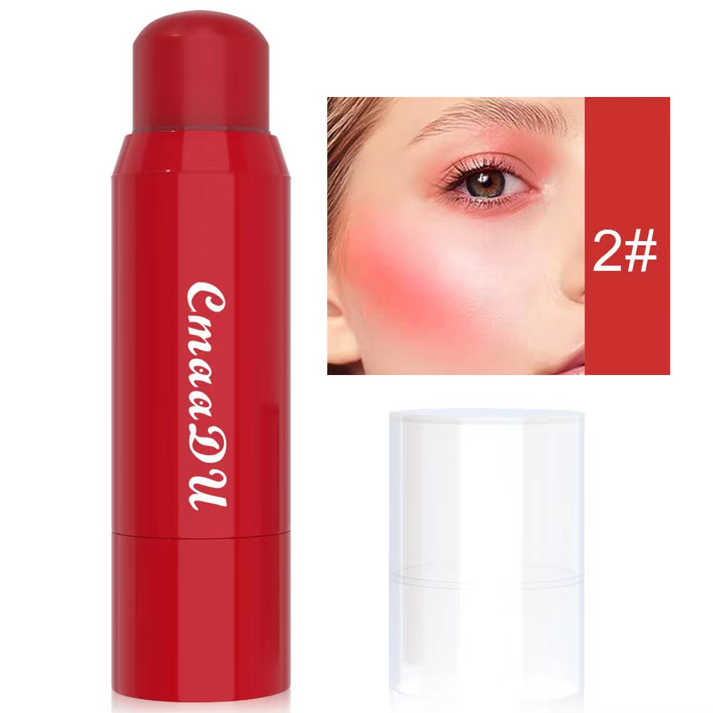 CmaaDu  Lipstick Eye shadow Powder blusher 3way  3in1 Makeup colour stick for cheeks and lips&eyeshaow Long Lasting Velvet Liquid Lipstick   Sexy Lip Tint02