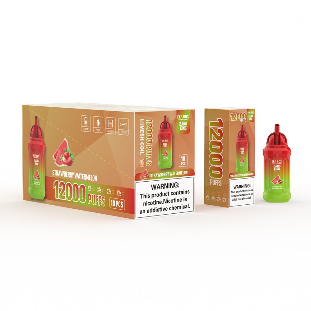 Randm Tornado Hot Selling ELF BOX BK 12000 PUFFS Elf Box 14000puffs with 10 Flavors 25ml Liquid Ecig Disposable Vape Pen