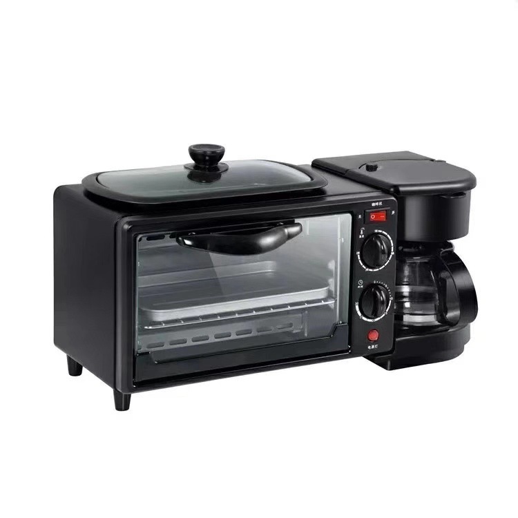 Multifunctional Digital Air Fryer+ Rotisserie, Dehydrator, Convection Oven,Breakfast Machine with Coffee Maker 17 Touch Screen Presets Fry, Roast, Dehydrate, Bake, XL 10L Family Size, Auto Shutoff, Large Easy-View Window, Black
Black
