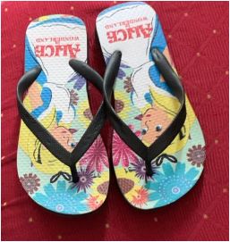 Custom Logo Print PVC Flipflops Slipper- Outdoor Strand Unisex Slippers