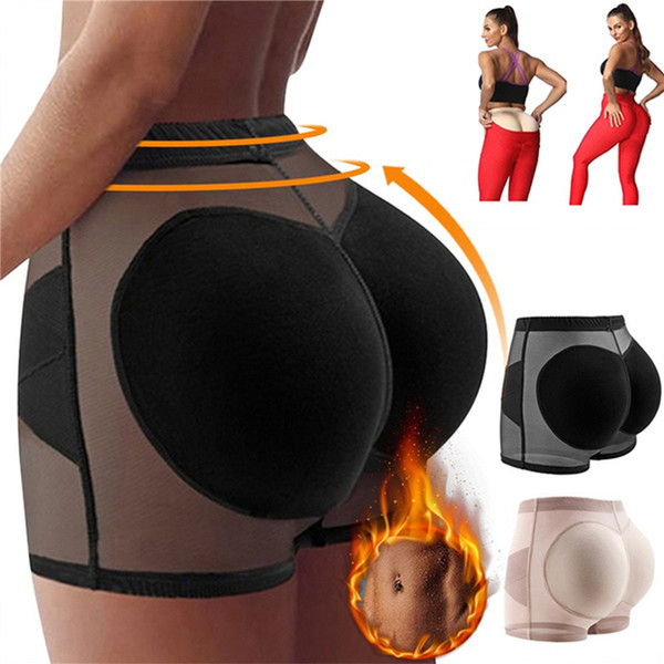  New Ladies Body Shapers Plus Size 3XL Butt Lift Tummy Control Panties Padded Fake Ass Underwear Female Breathable Shapewear