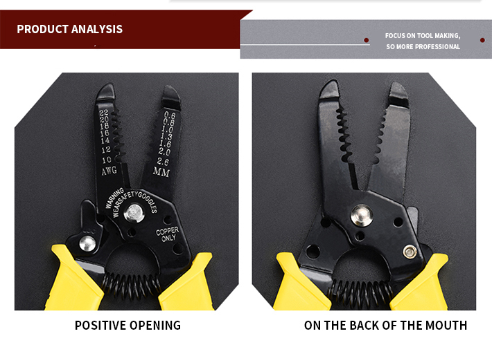 Multifunctional Lightweight Hand Repair Tool Wire Stripper Decrustation Pliers Cable Wire Stripping Pliers Crimping Tool Pliers 
