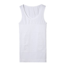 Cross border upgraded men's shapewear with breathable chest cinching and abdominal cinching sports vest underwear directly supplied by the manufacturer