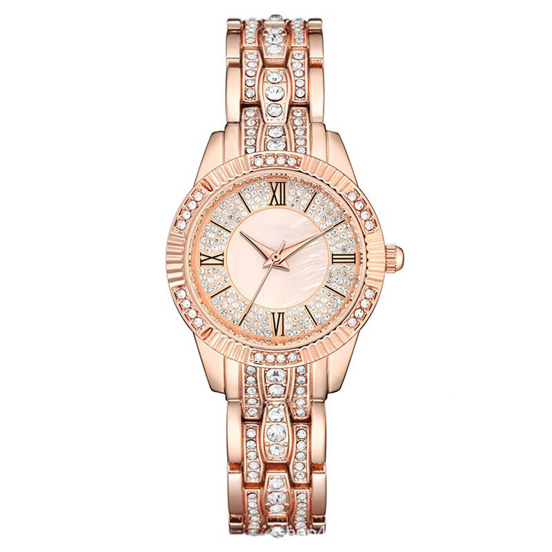 Fashionable Diamond Shell Face Women's Watch