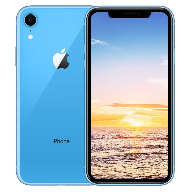 【Lowest Price Online】 Refurbishment Apple iPhone xr  64GB 128GB 256GBBlue
