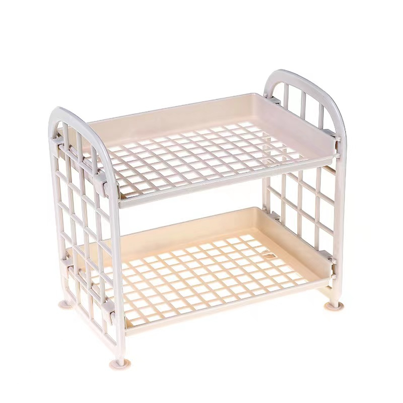 Dressing table storage rack, kitchen storage rackbrown