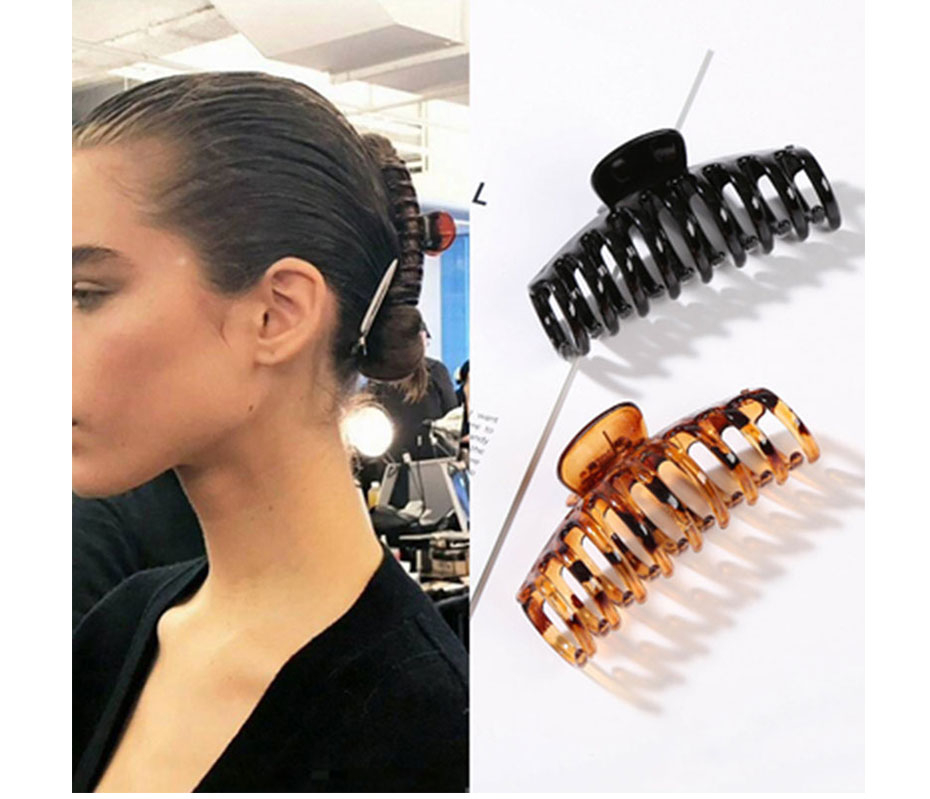  Solid Color Claw Clip Large Barrette Bath Clip Ponytail Clip For Women Girls Hair Accessories Gifts