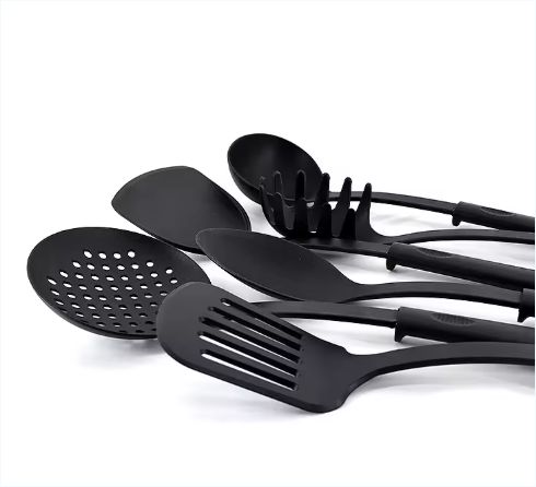 6 Pcs Kitchen Utensil Set Durable Plastic Kitchen Soup Ladle 