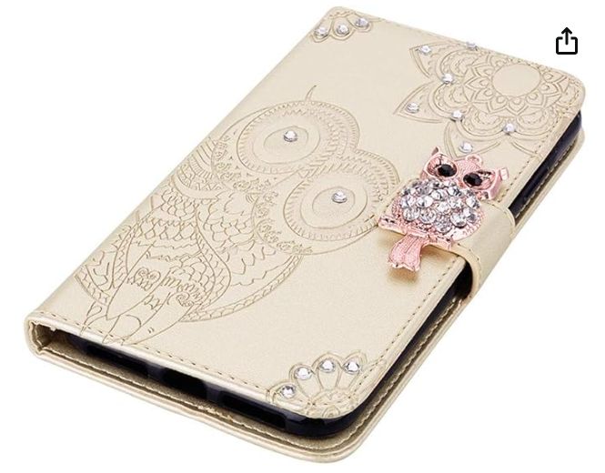 Classic Gold Wallet Leather Samsung Galaxy Mobile Phone Bags Flip Cover Accessories for Samsung Galaxy