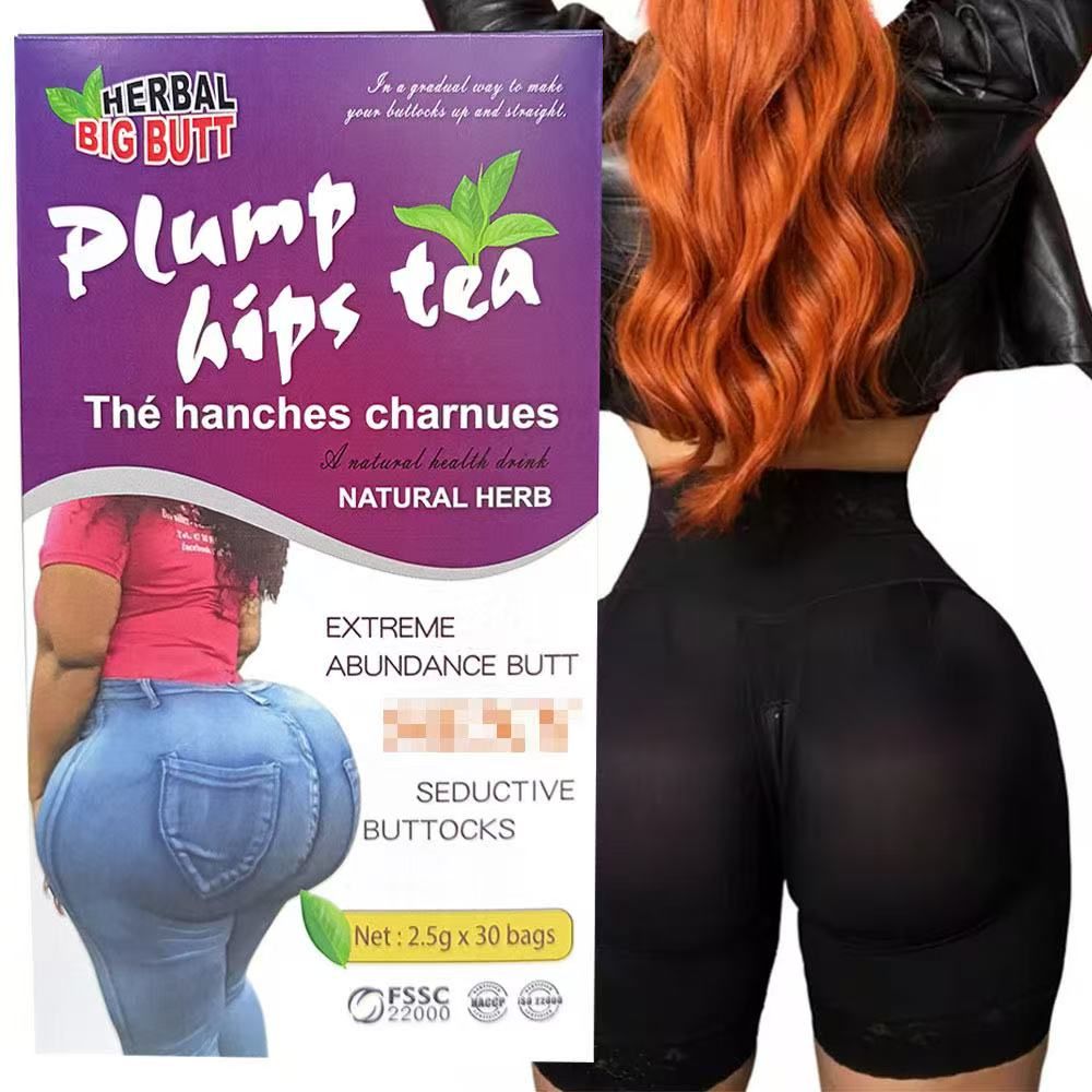Plump Hips tea Hip big Butt tea Enhancement Buttock customized private label Firming Abundant supplements herbal hip