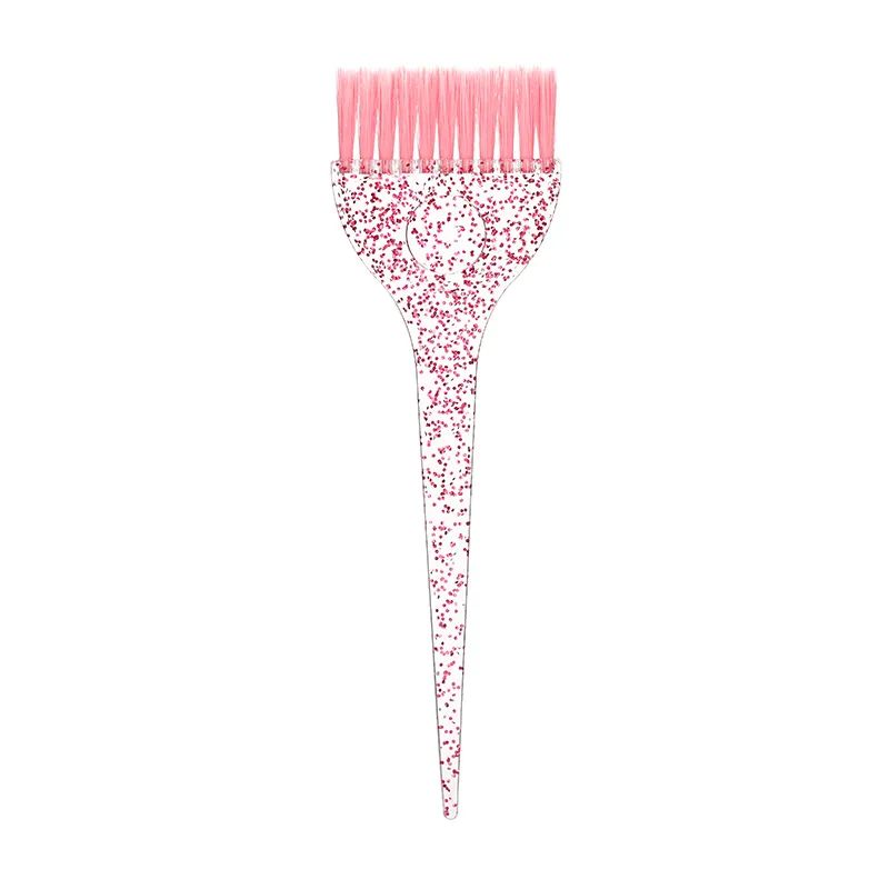 Coloring Hair Dye Brushes Plastic Easy Clean Mixing Bowl Home Salon Barber Tinting Brush Hairdressing DIY Haircut Accessories