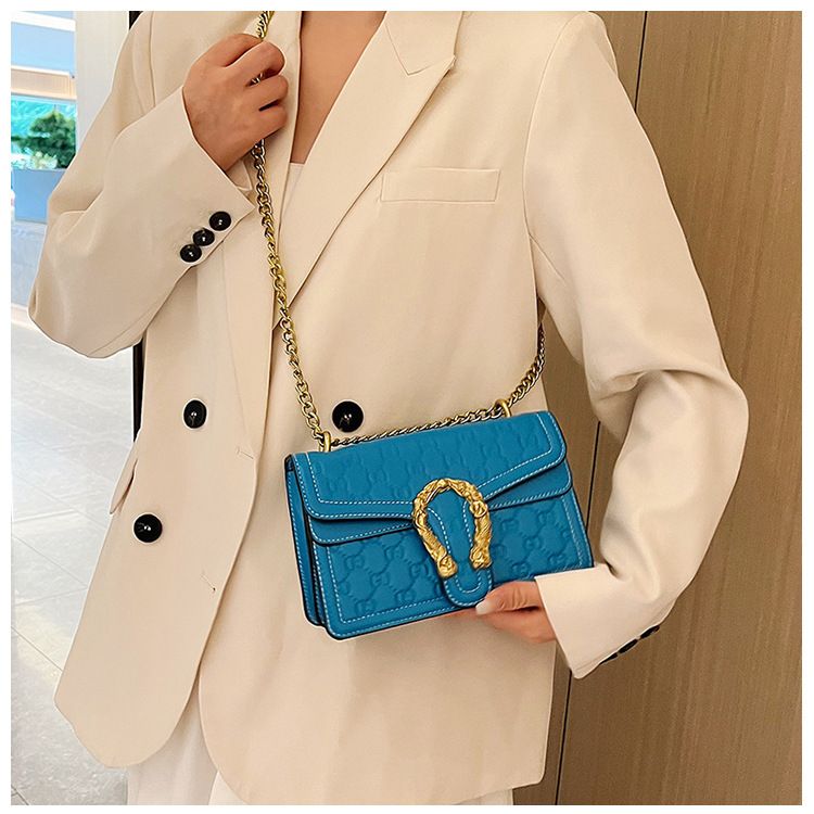 New women's bag chain bag small square bag senior sense with all the shoulder crossbody bag fashion bag FM-6005