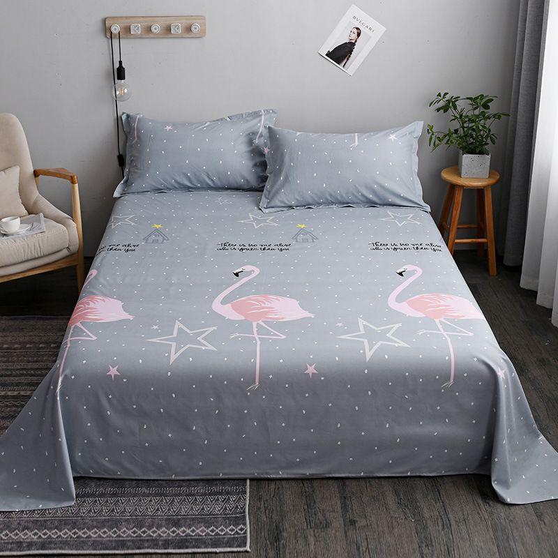 Washed cotton and brushed bed sheets soft comfortable Resistant to dirt Easy to clean Bed Sheet free shipping 120*230CM,150*230CM,180*230CM,200*230CM bedspread sheet bedclothes