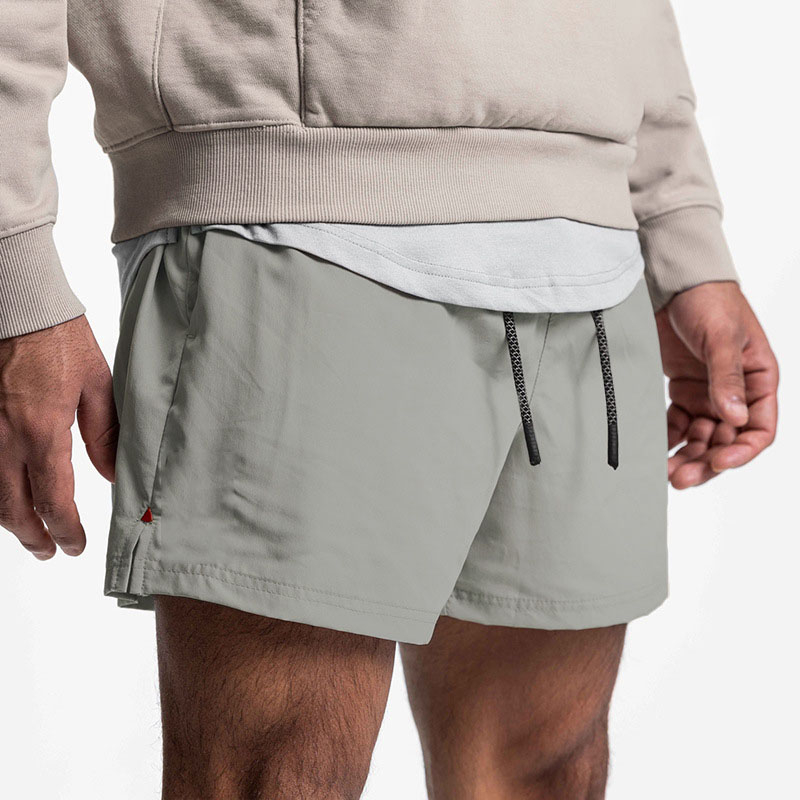 DK59 Breathable blank mens athletic short polyester shorts mens training gym shorts