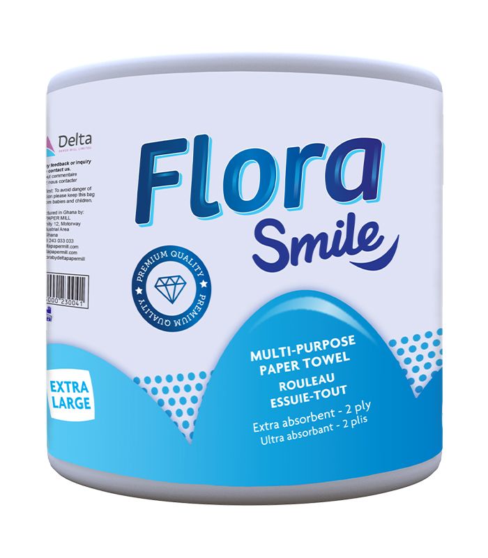 Flora Multi-Purpose Paper Towel: 2PLY