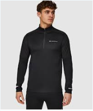 FREETRAIN MENS LS QTR ZIP TOP
