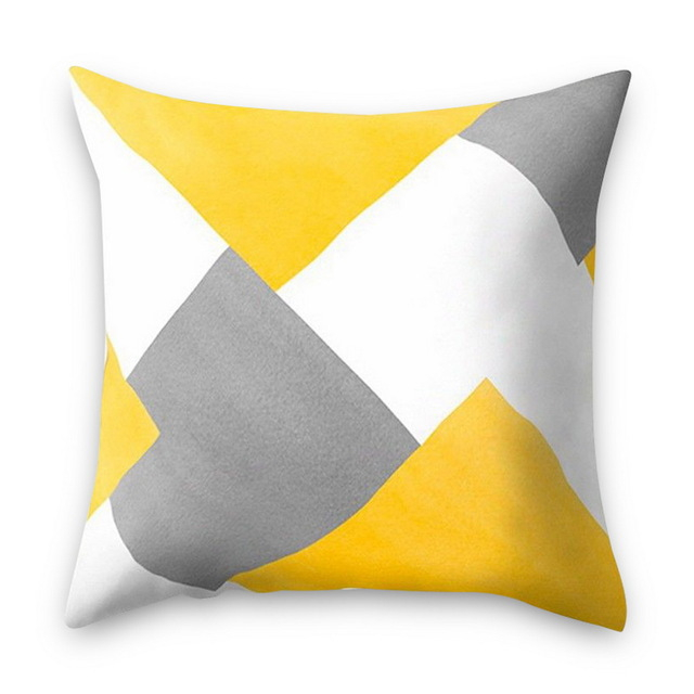 B019 Geometric Pattern Cushion Cover Without Filler