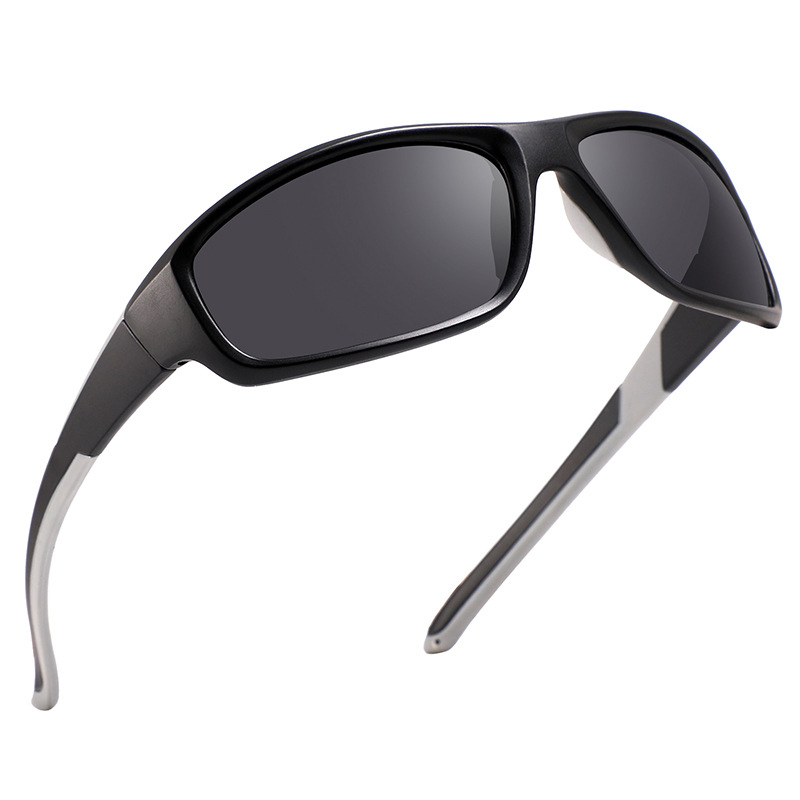 P525 Polarized Sport Sunglasses for Men and Women, Ideal for Driving Fishing Cycling and Running, UV Protection