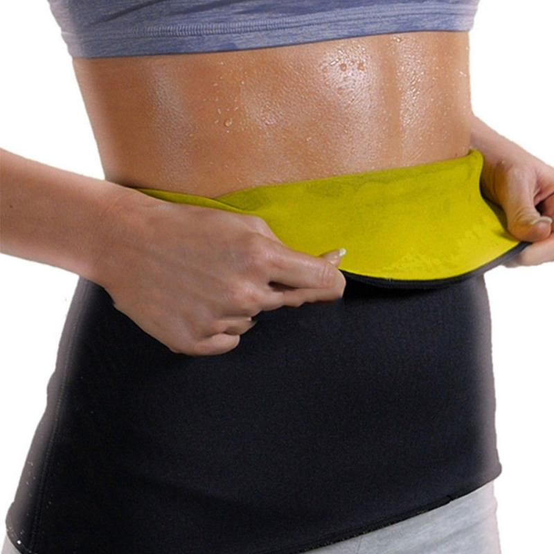 Women Waist Trainer Neoprene Belt Sauna Sweat Body Shaper Tummy Control Girdle Corset slimming belt for women gym Sports Safety
