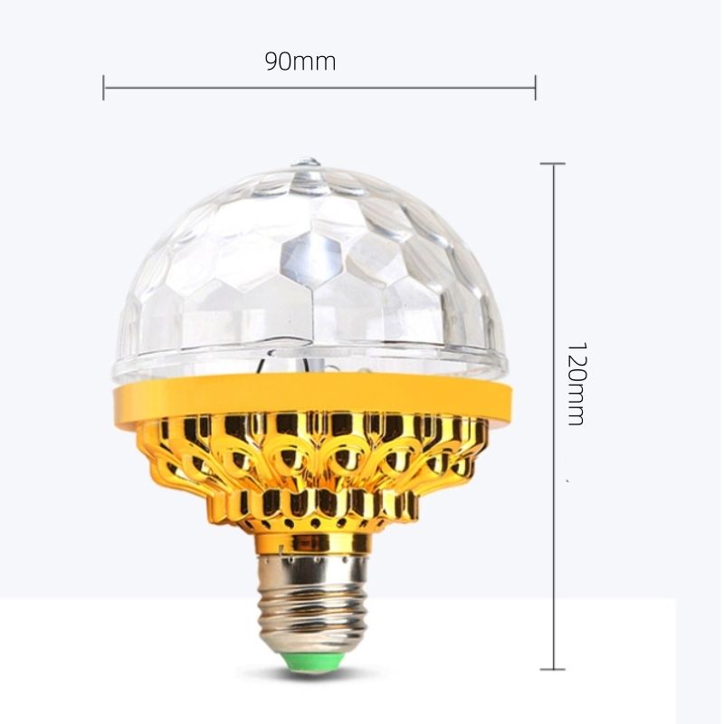 LED Rainbow Magic Ball Light, Stage Light, Rotating Light, Mini Laser Flash Light, Rotating Crystal Light CRRSHOP Atmosphere Lamp Night Light free shipping