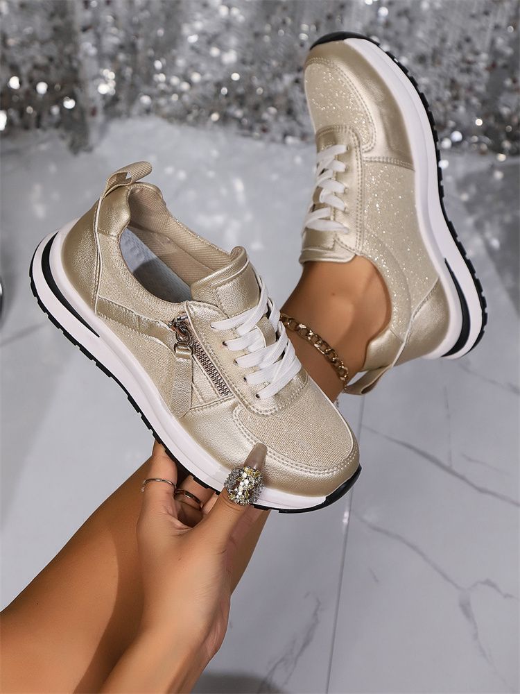 Single shoe women 2024 summer new Europe and the United States cross-border large size flat round head solid color front lace-up women single shoes