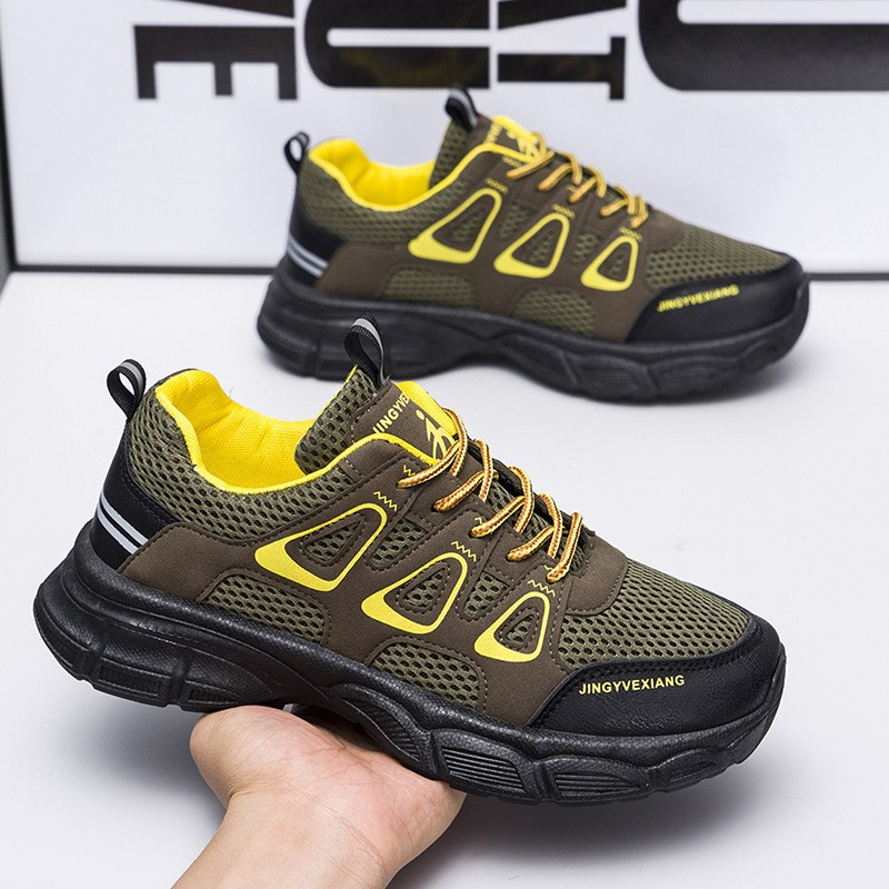 New Men Mesh Comfortable Climbing Hiking Sneakers Walking Shoes