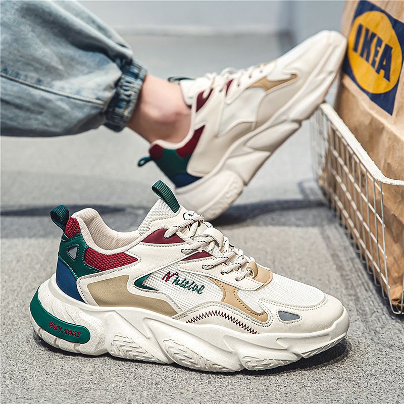 Men's shoes Summer 2024 new youth sports running shoes casual increase network red pop daddy fashion shoes BK2076