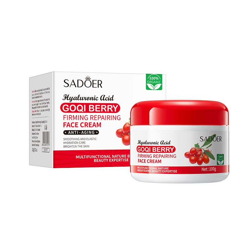 SADOER Goji Berry Anti-Wrinkle Cream Skin Rejuvenating Firming Cream