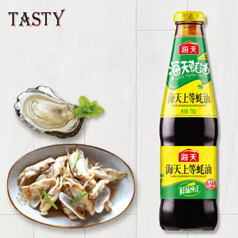 Tasty Food Haitian Premium Oyster Sauce Seafood Condiment Seasoning Sauce for Cooking Barbecue Oil-consuming Seasoning sauce