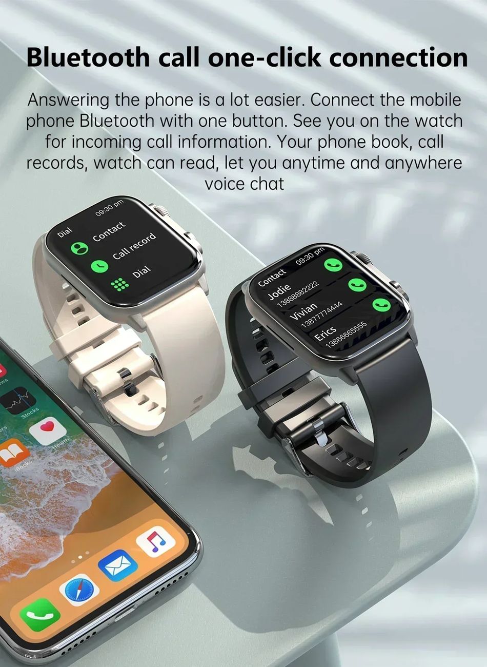 【Afrilinker-recommend】New Hello Watch 3 Plus Ultra Smartwatch AMOLED 4GB IWO Watch 9 Reloj ChatGPT NFC Smart Watches for Men Women 2024