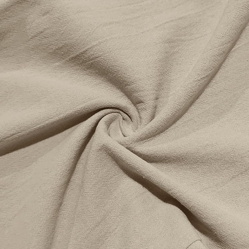 Men's Bottoms Pants Casual American Men's Cotton Linen Pants Button Decoration Drawstring Summer Beach Pants Straight Tube Solid Color Breathable Pants