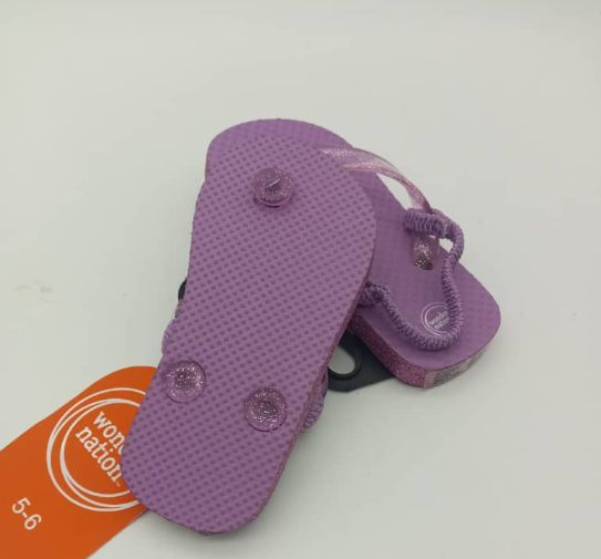 Children's Custom Logo Print PVC Flipflops Slipper- Outdoor Strand Unisex Slipper