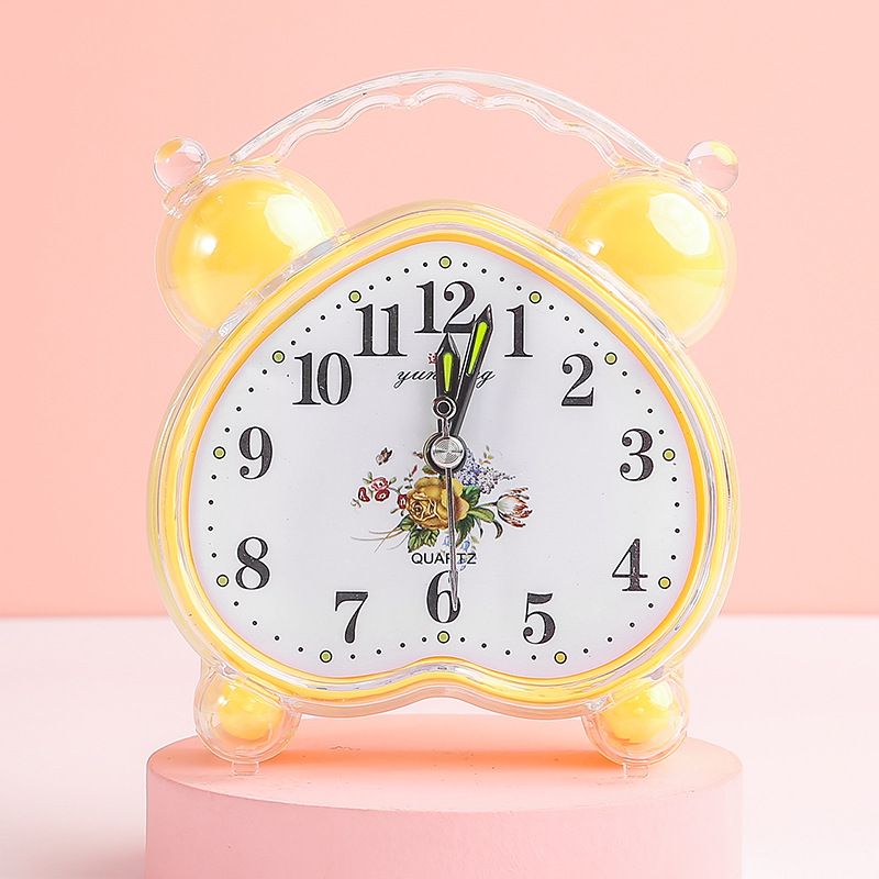 8867 Newest Design Student Gift Alarm Clock Kids Cartoon a Battery Alarm Clock