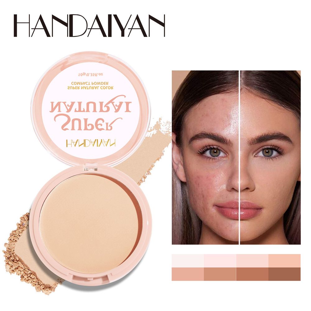 HANDAIYAN Natural Embellishment Powder Multi-Color Long-lasting Makeup Makeup Tray Powder Block H3014