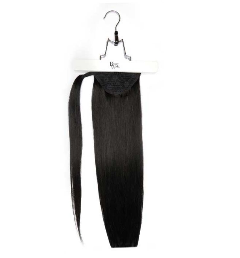 SUPER SLEEK CLIP-IN INVISI® PONYTAIL - JET SET BLACK