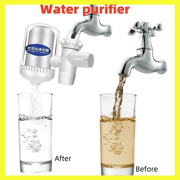 Purifying drinking water purifier, household kitchen water filter, water purifier, faucet splash proof water filter