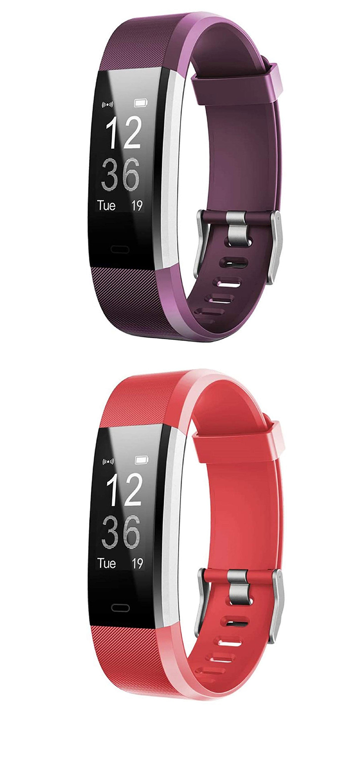 Fitness Tracker Smart Band, Waterproof Activity Tracker Watch with Heart Rate, Smart Bracelet with Step Counter