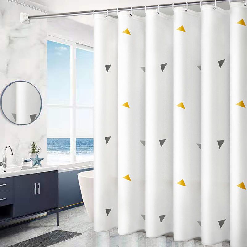 Shower curtain, waterproof, mildew proof, thickened, bathroom curtain, partition curtain, door curtain, window hanging curtain ，large size 100*200cm,120*200cm,150*200cm,180*200cm,200*200cm,240*200cm,260*200cm ，Stainless steel ，buckle eye