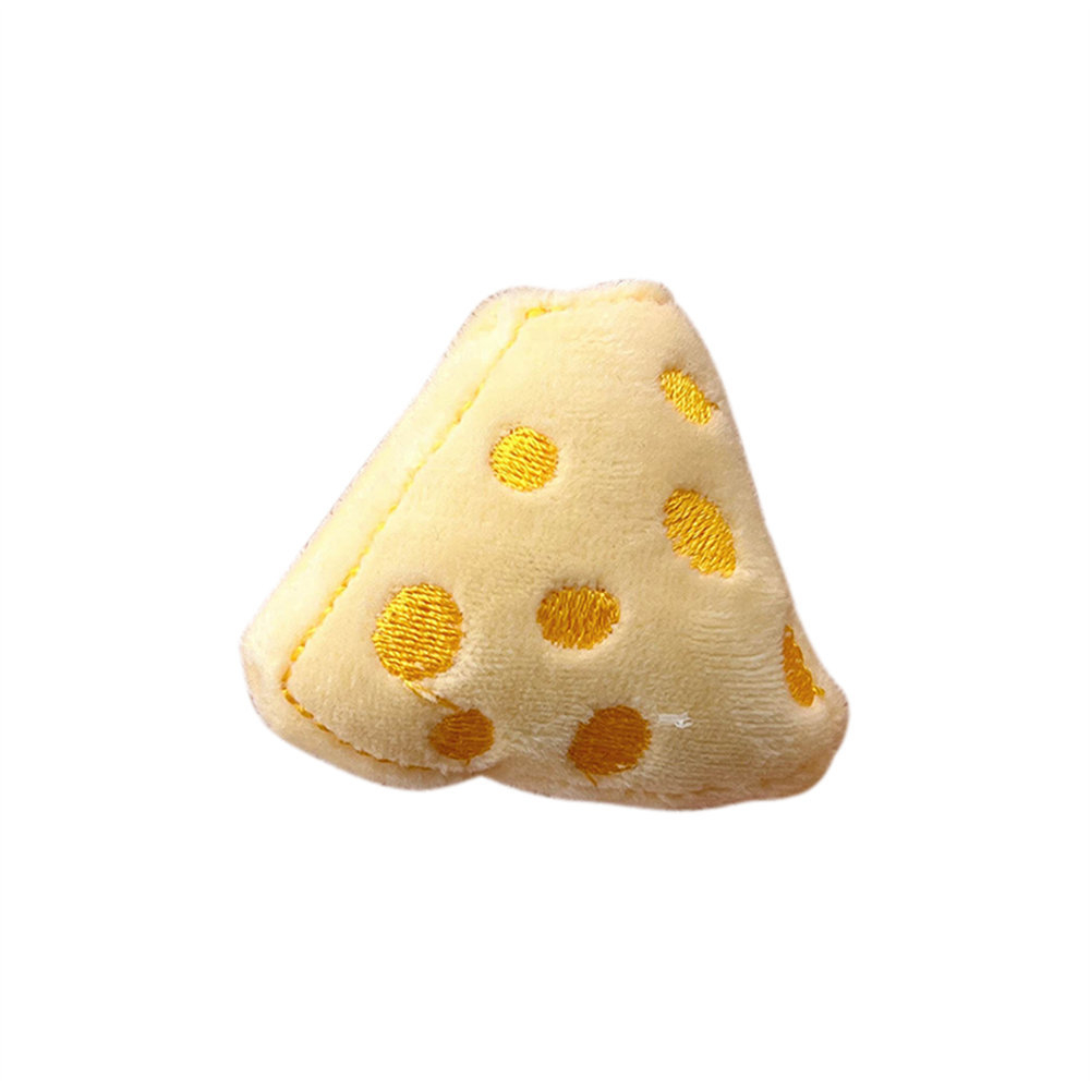FQ1225 Women's Cute Cheese Cheese Brooch Hairpin Hair Cord Hair Ornament