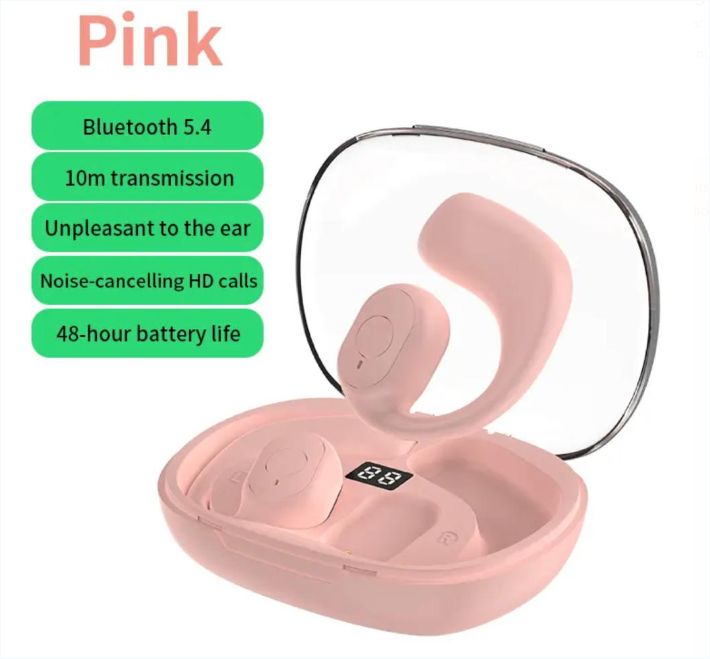 OWS BY01 Earphones Wireless- Sport Waterproof Headset Earphone
