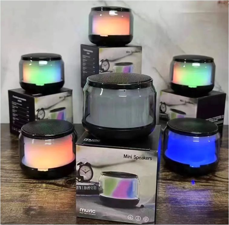 Colorful RGB Light Wireless Bluetooth Mini Speakers 