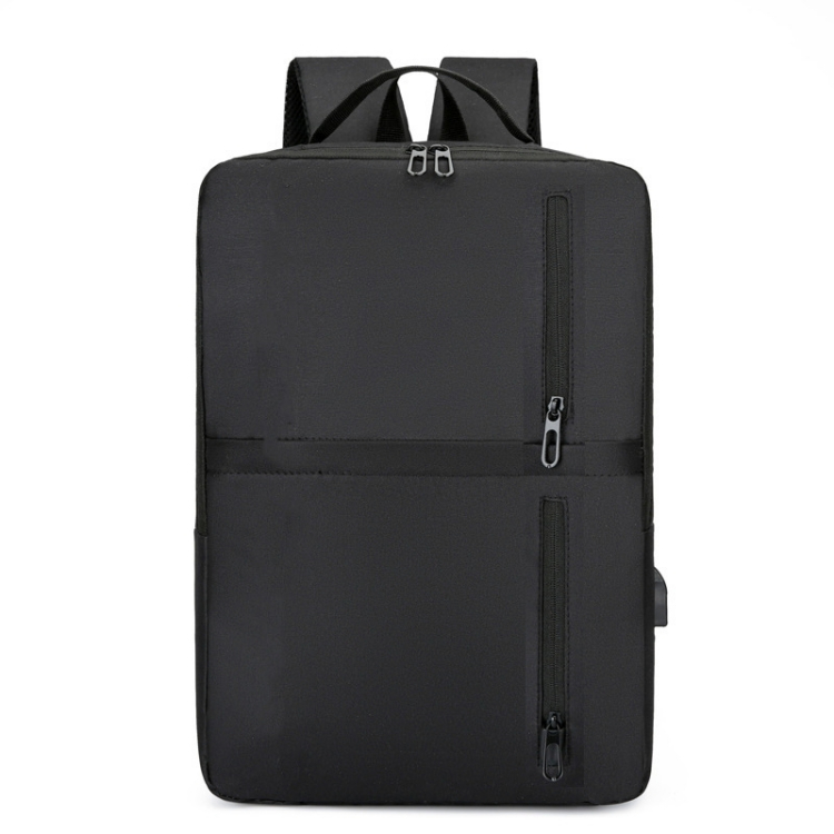 Rechargeable Business Work Backpack men's bags red blue black grey bag CRRshop free shipping male female best sell portable USB interface business backpack man Multi-functional close-fitting waterproof leisure computer bagblack