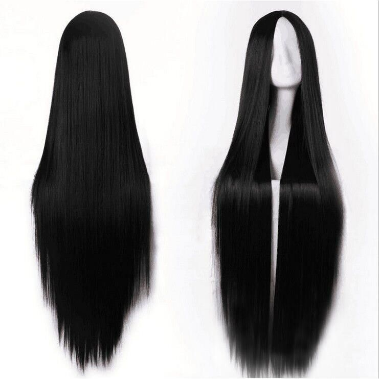 Wig female long straight hair in the temperament of the female natural lifelike fluffy whole whole head set