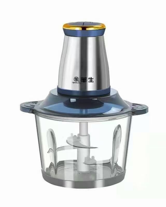 Watson -Household meat grinder stainless steel glass multi-function vegetable stuffing machine garlic mincer food processor