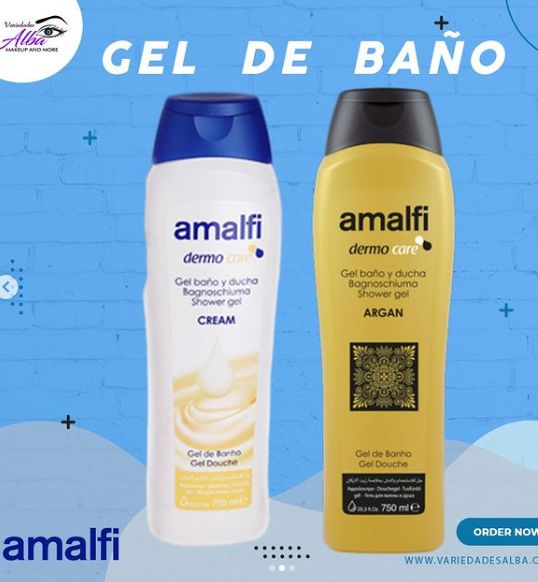 750ml AMALFI SHOWER GEL-AMALFI DERMO CARE
