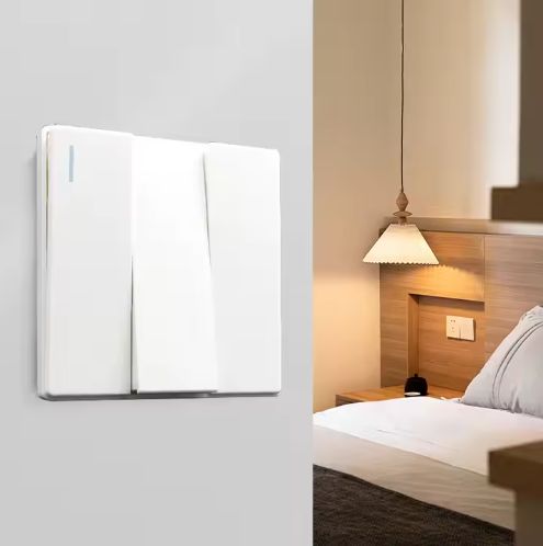 High-Quality Wall Switch UK 13A 1 Gang 2 Way or 2 Gang 2 Way 3 Gany 2 way 4 Gany 2 way - White 